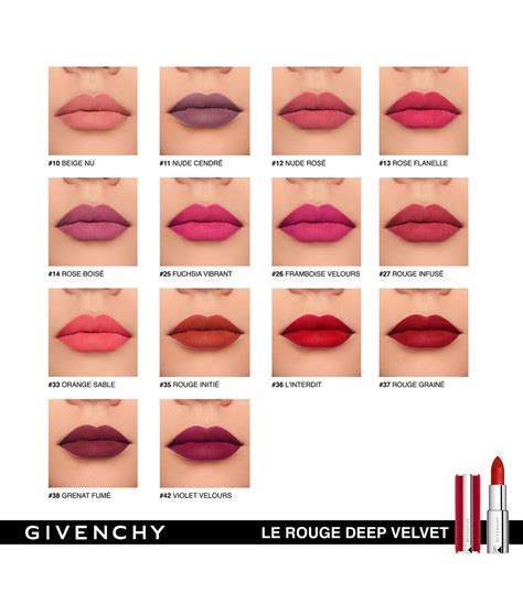 le rouge deep velvet Givenchy